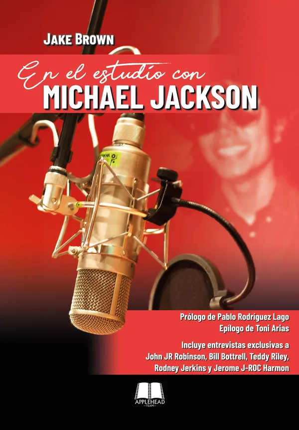 En el estudio con Michael Jackson